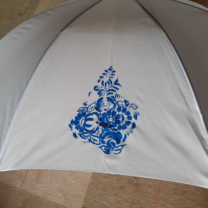 Parasol biały do ślubu nowy