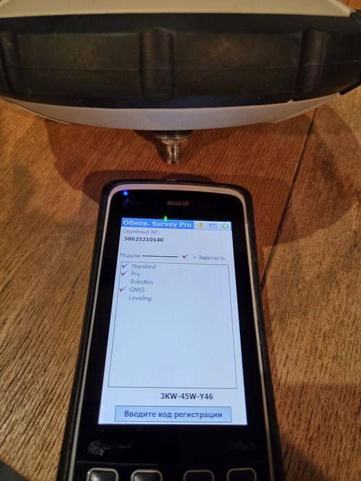Приймач RTK GNSS  Trimble SP60/80 Glonass Galileo Beidou L2 + Juno5 SurveyPro