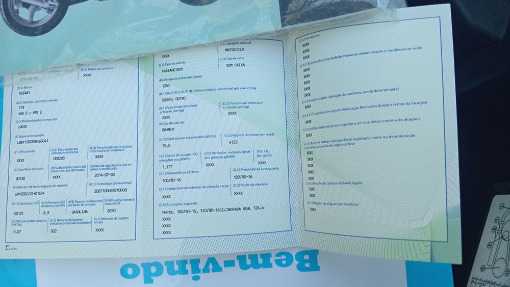 Mota 125cc igual a nova