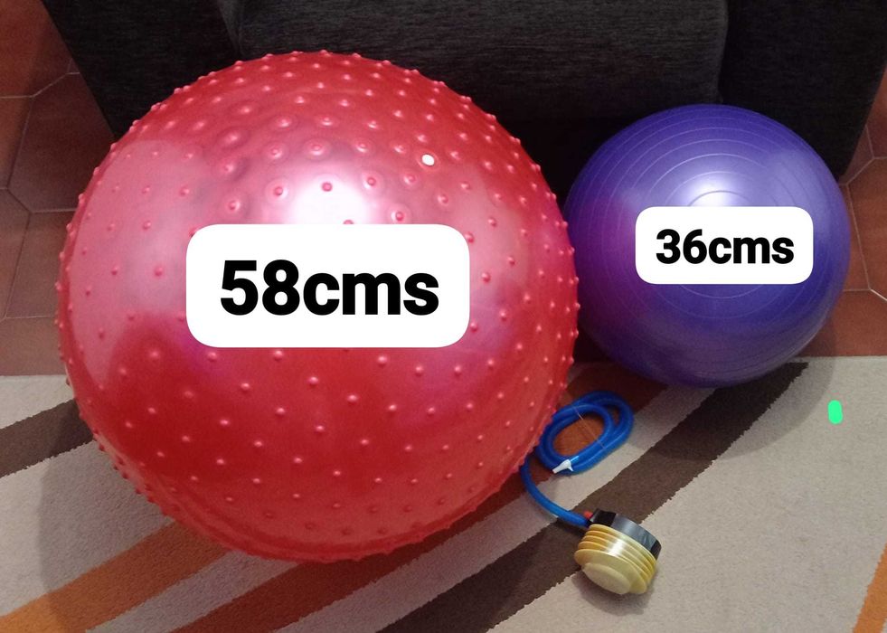 2 Bolas para pilates/yoga