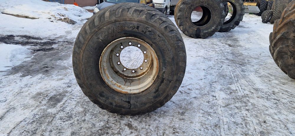 koło 600/55-22.5 600/55r22.5 600/50-22.5 BKT 40% bez napraw