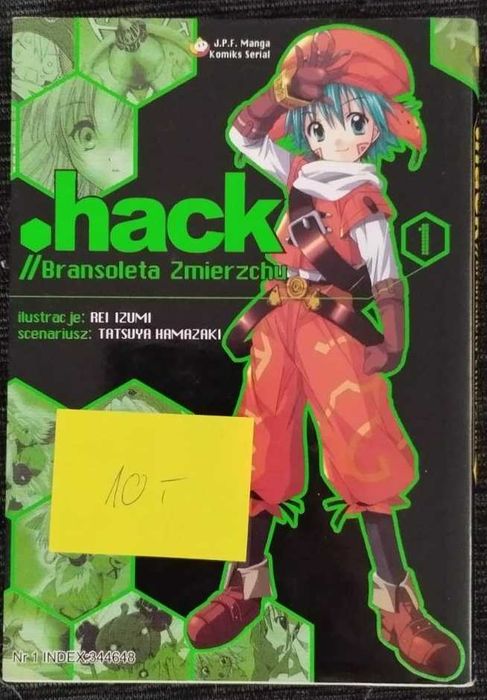 Komiks manga hack bransoleta Zmierzchu Gdynia Działki Leśne • OLX.pl