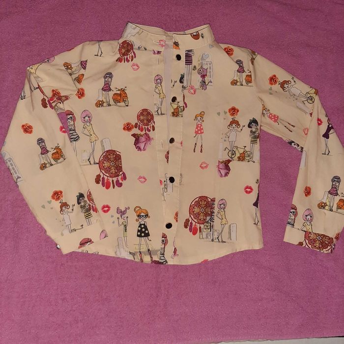 Рубашка для девочки.