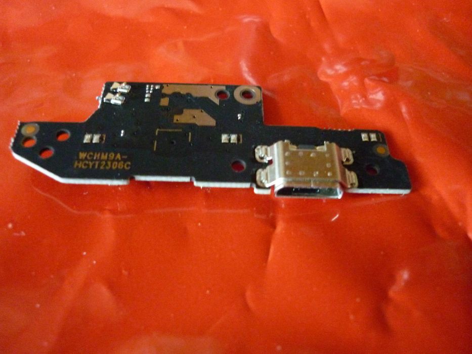 Нижня плата Redmi 9A /Redmi 9AT /Redmi 9C з роз'ємом зарядки, мікрофон