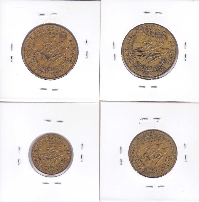 16 moedas África Equatorial 1958...1972