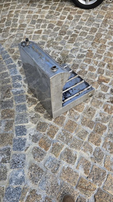 Caldeira 60L inox lareira