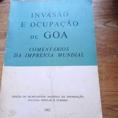 vendo livro invasão e ocupação de Goa
