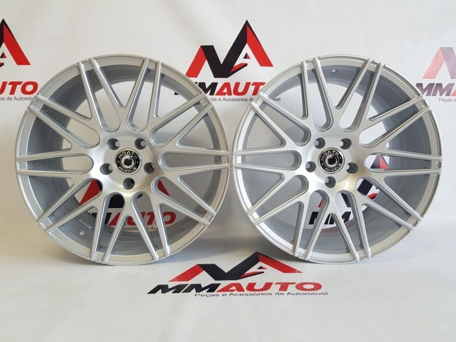 Jantes Wrath WF3 Bright Silver 19 (Audi, VW, Mercedes)