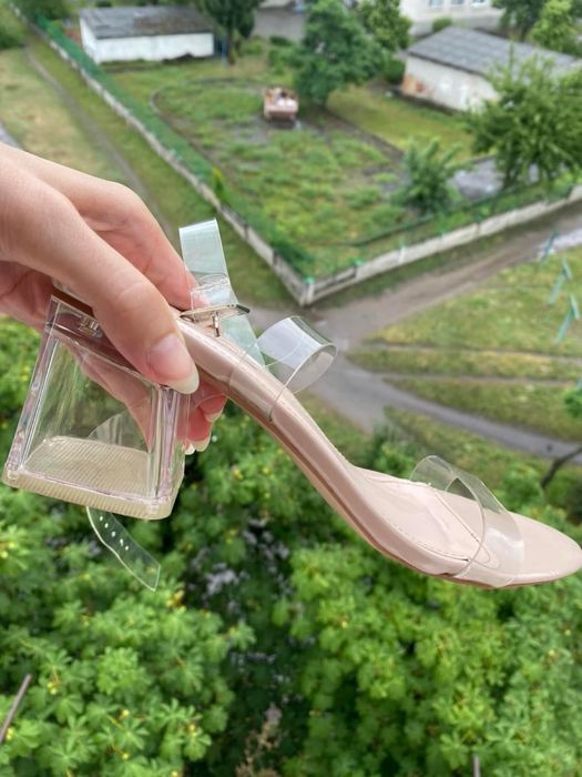 Туфли женские прозрачные