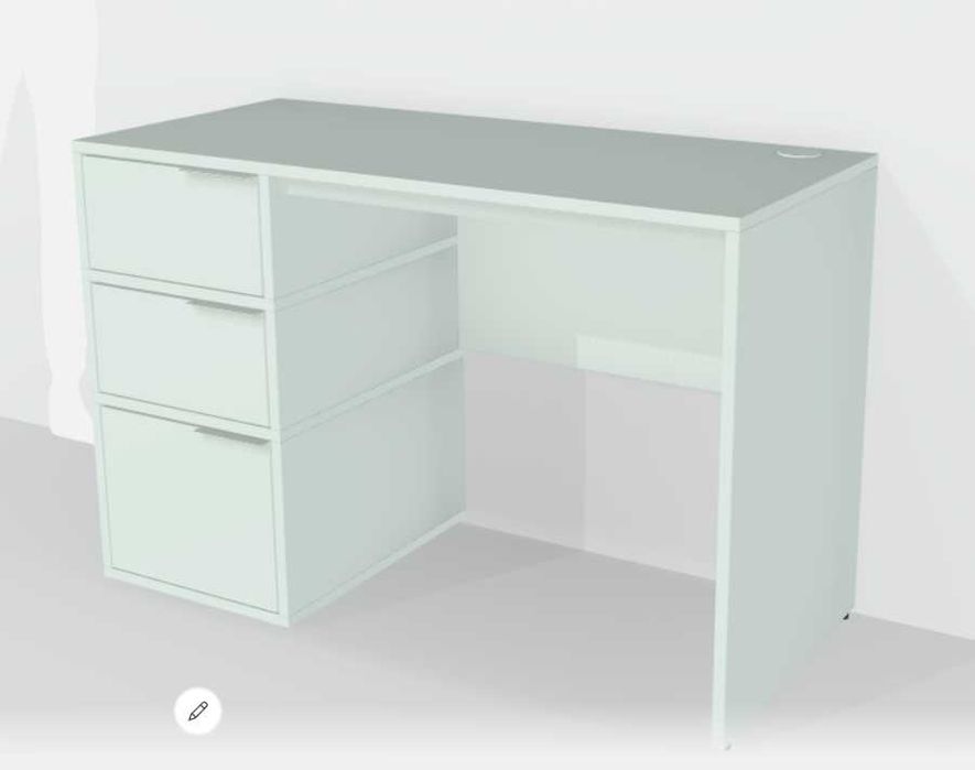 Meble Tylko – nowe biurko Type02 – Sage Green, 110x73x50 cm
