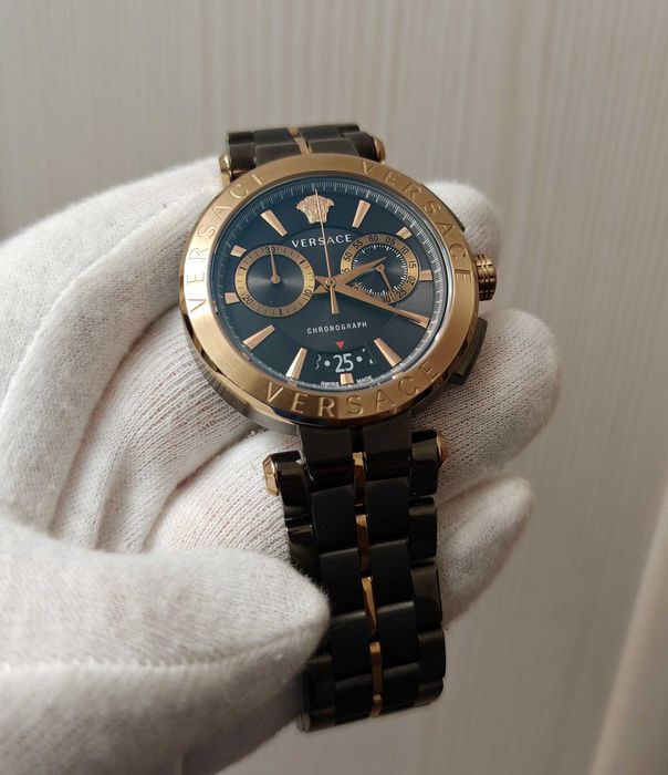 Чоловічий годинник Versace VE1D00619 AION Chronograph 45 mm Swiss made