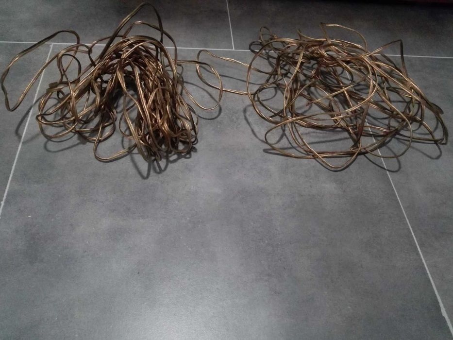 Kabel miedziany do głośników zestaw kabli