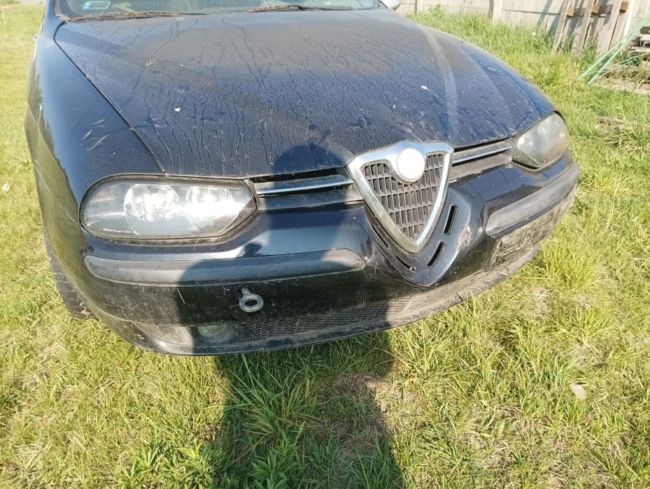 Alfa 156 JTD silnik Momo skóra zderzak maska
