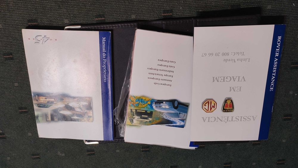 Rover 45  - Manual de Instruções