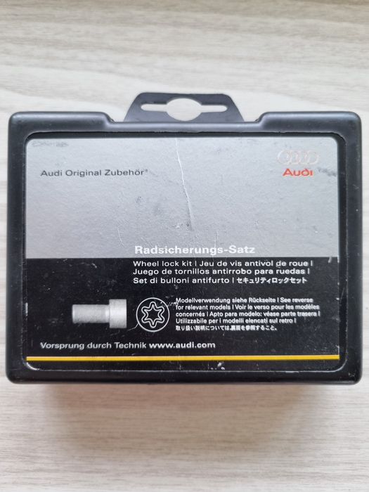 Болти секретні оригінальні Audi А3,А4,А5,A6, ТТ