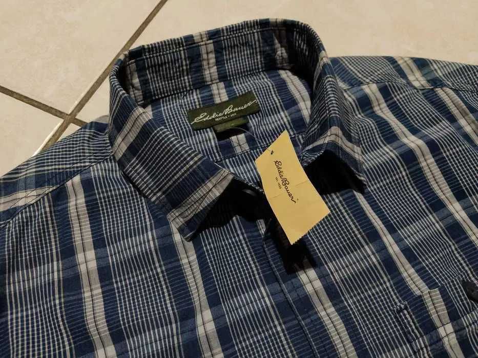 EDDIE BAUER USA - NOWA! z Metkami Koszula Męska rozmiar L