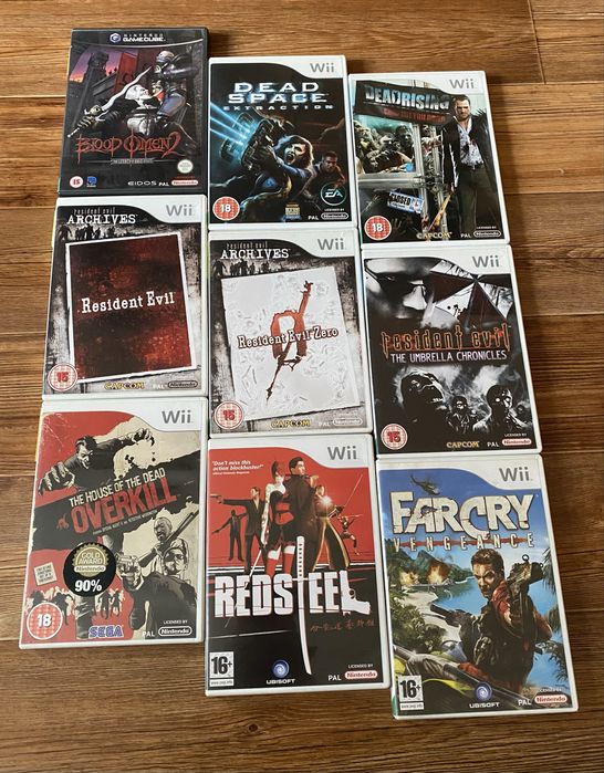 Nintendo GameCube, Wii, WiiU: Zelda, Resident Evil, Dead Space, Mario