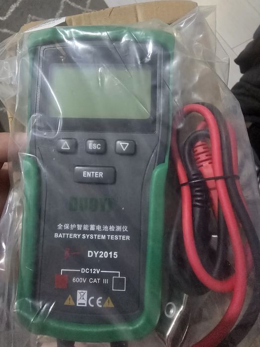 Тестер автомобильных акумуляторов