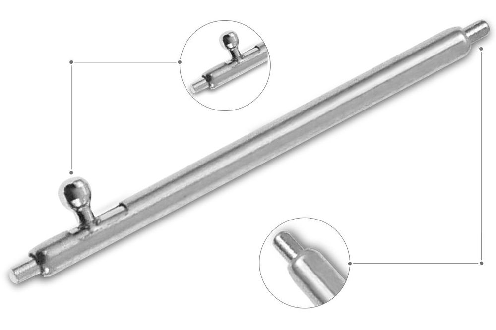 teleskop stalowy do smartwatchy 18 mm ts18