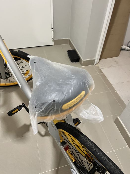 Bicicleta com cesto