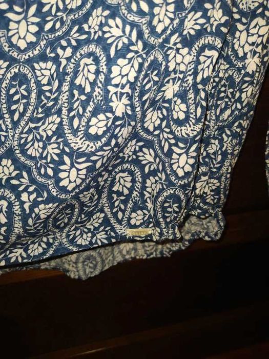 Blusa Azul/Branca Salsa