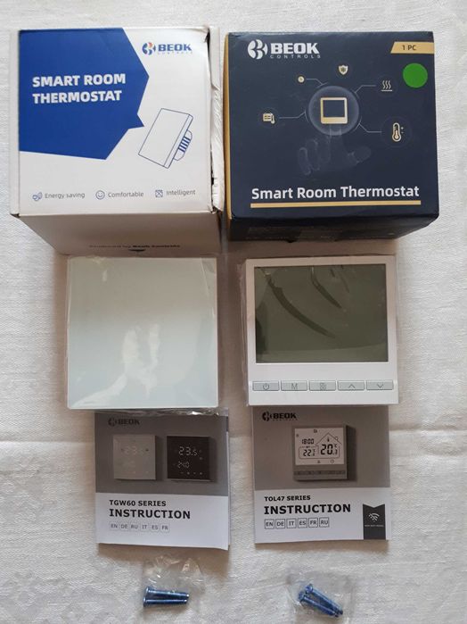 Терморегулятор BEOK TGW60W-Wi-Fi  для теплої підлоги