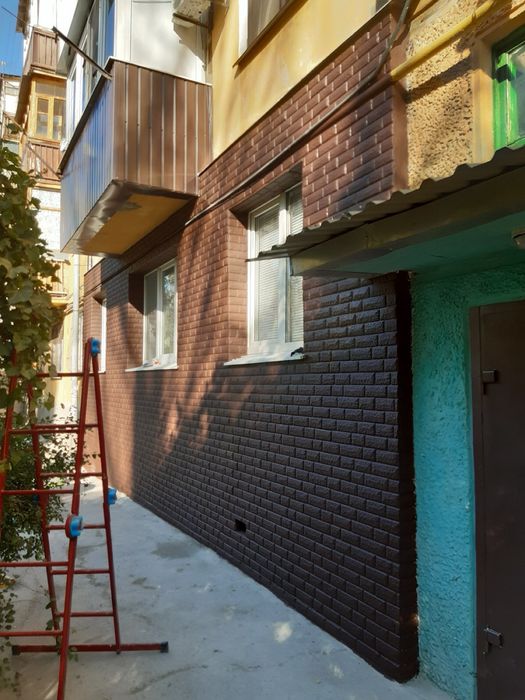 Утепление стен, 1 и 2этажи.Топ фасад.