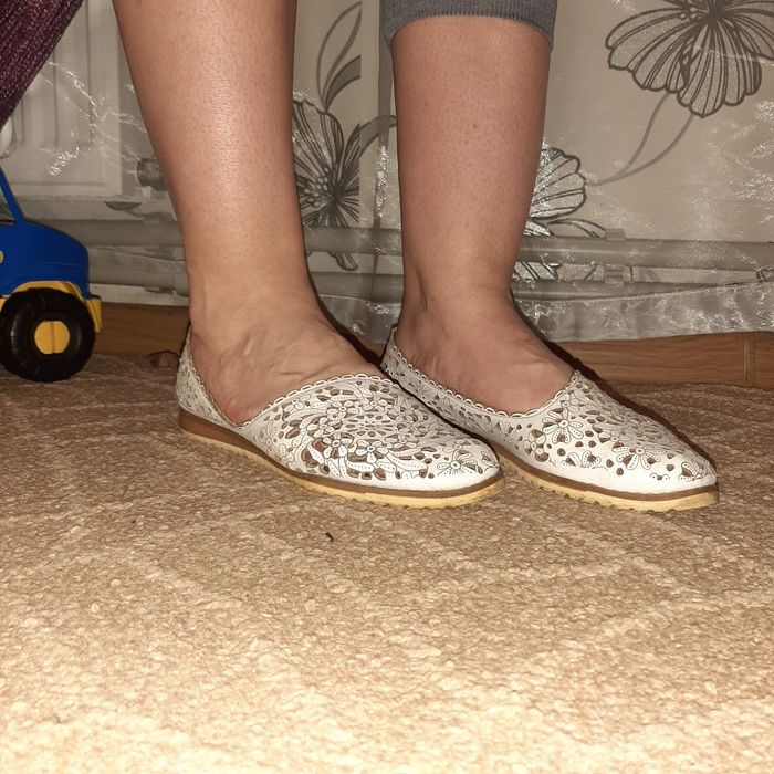 Летние туфли женские натуральная кожа