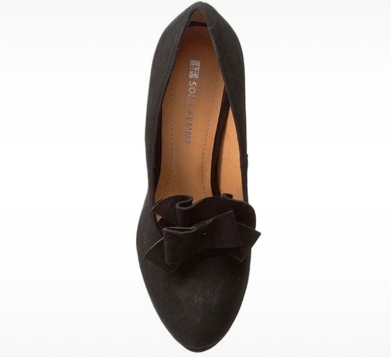 Buty czarne na obcasie SOLO FEMME
