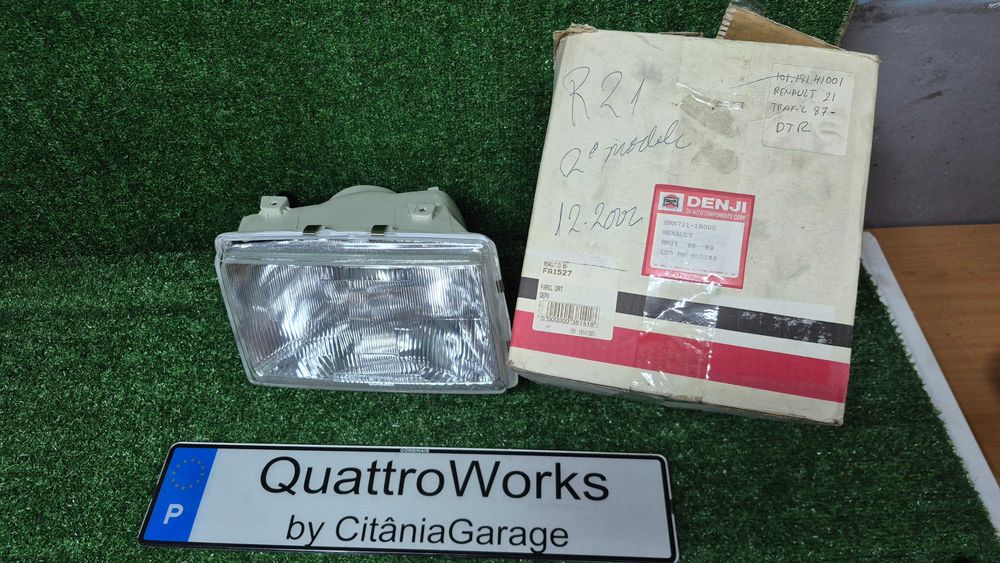 Otica Farol Direito Renault 21 Trafic 1987 em Diante Ref. BRN721-16000 NOVO DENJI