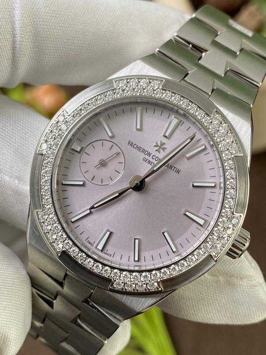 Vacheron Constantin Overseas 2305V stal diamenty 37 mm