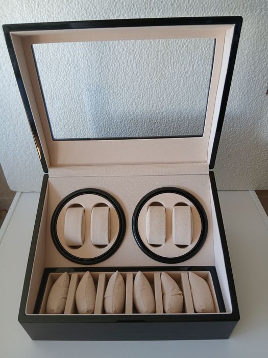 Watch Winder 4 + 6 Relógios Seiko Cauny Rolex Hamilton Oris Iwc  Forti
