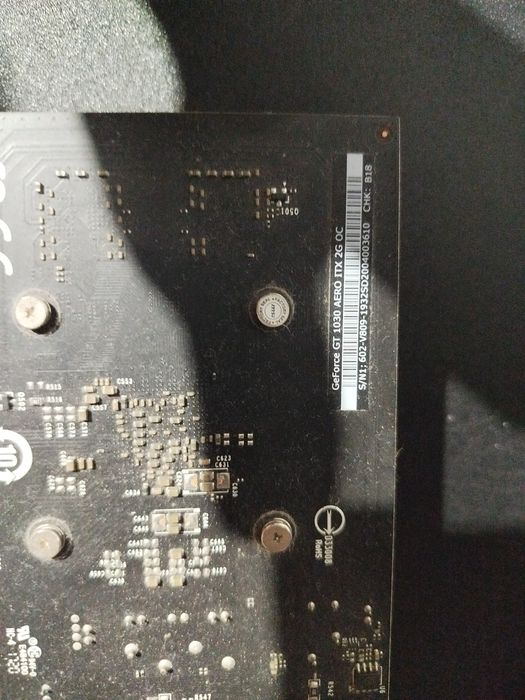 GeForce GT 1030 aero ITX 2G OC