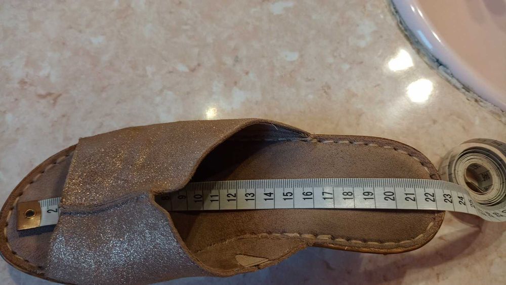 Klapki Jana r.36 super lekkie