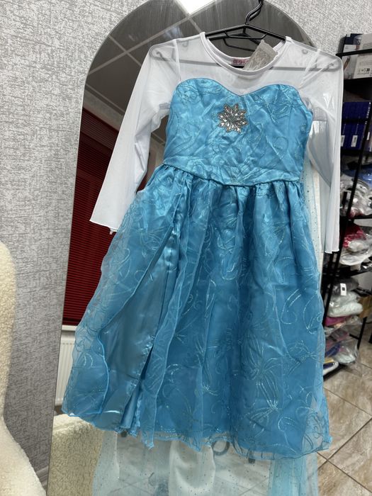 Карнавальна сукня для дівчинки Ельза , р. 140