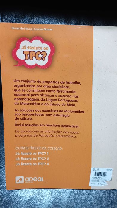 Já fizeste o tpc? 3 ano do primeiro ciclo