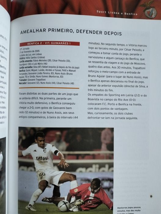Livro SLB Campeão 2004/05