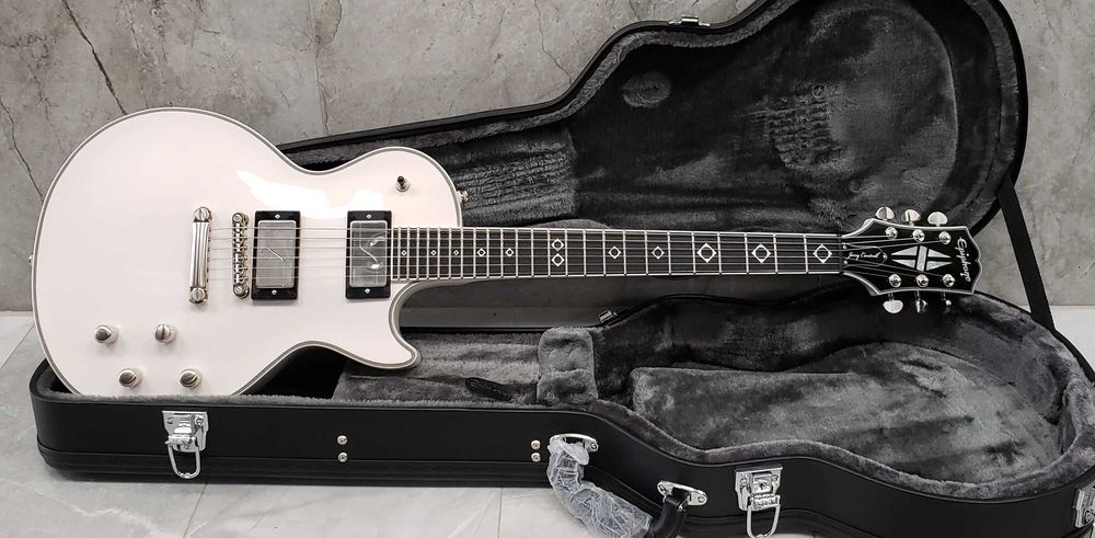 Epiphone Jerry Cantrell Les Paul Custom Prophecy Bone White