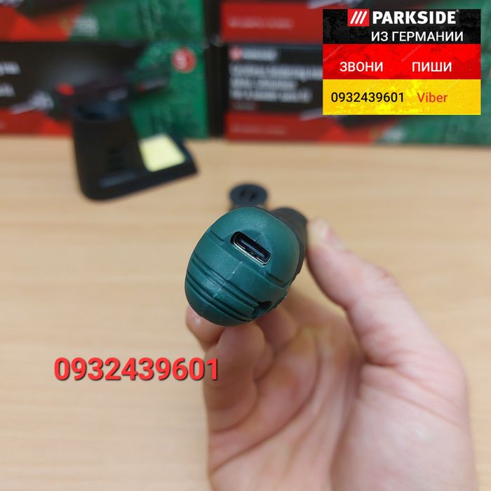 Аккумуляторный паяльник из ГЕРМАНИИ. Parkside PLKA 4 B3