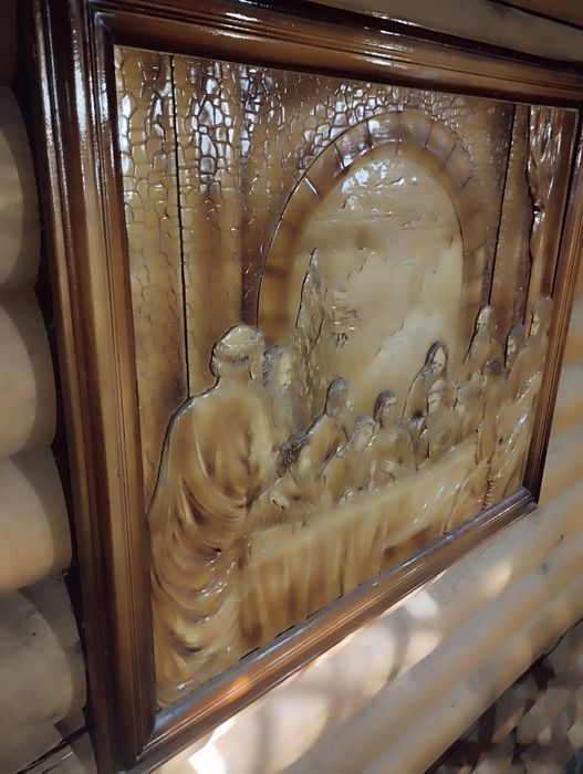 Картина,,Таємна вечеря'' 95*80(різьба)