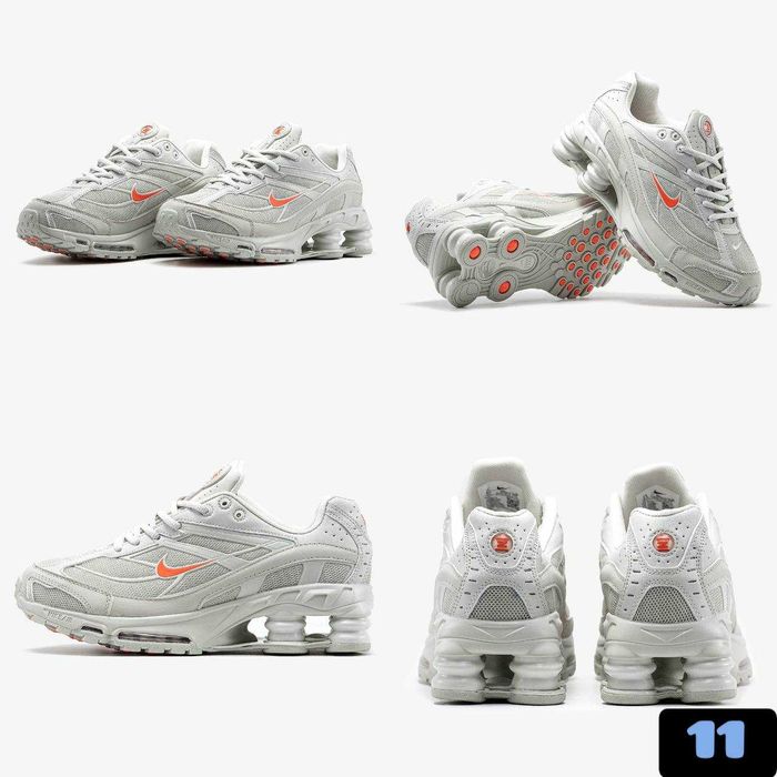 ‼️БЕЗ ПЕРЕДПЛАТ ‼️Nike Shox 2 SP x Supreme / 13 Кольорів / Шокс Супрім