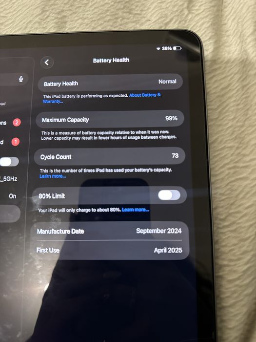 iPad Air 11 M3 Usado como novo