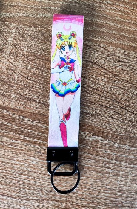 Sailor Moon - skórzany breloczek.