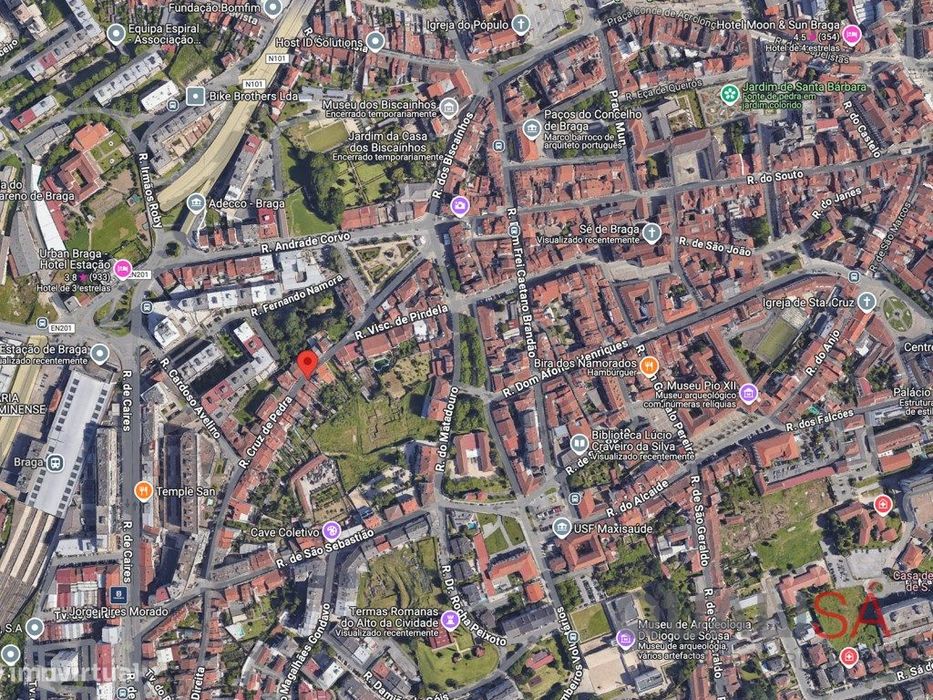 Apartamento T1 novo com varanda em Maximinos, a 100m do centro hist...