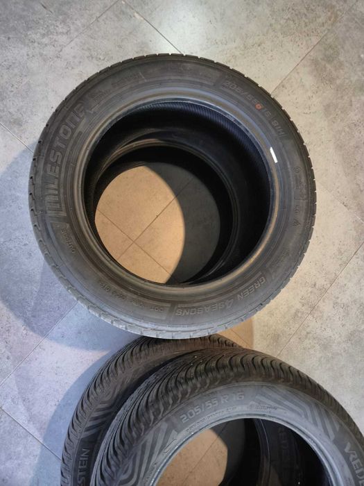 Sprzedam komplet 4 opon 205/55 R16