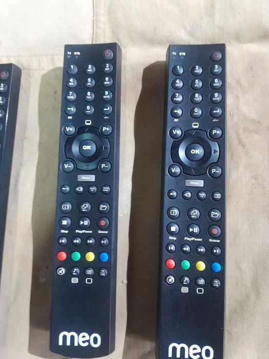 Comandos de box meo e Vodafone novos