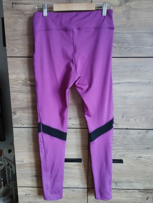 IS Active 38 fioletowe sportowe funkcyjne legginsy getry