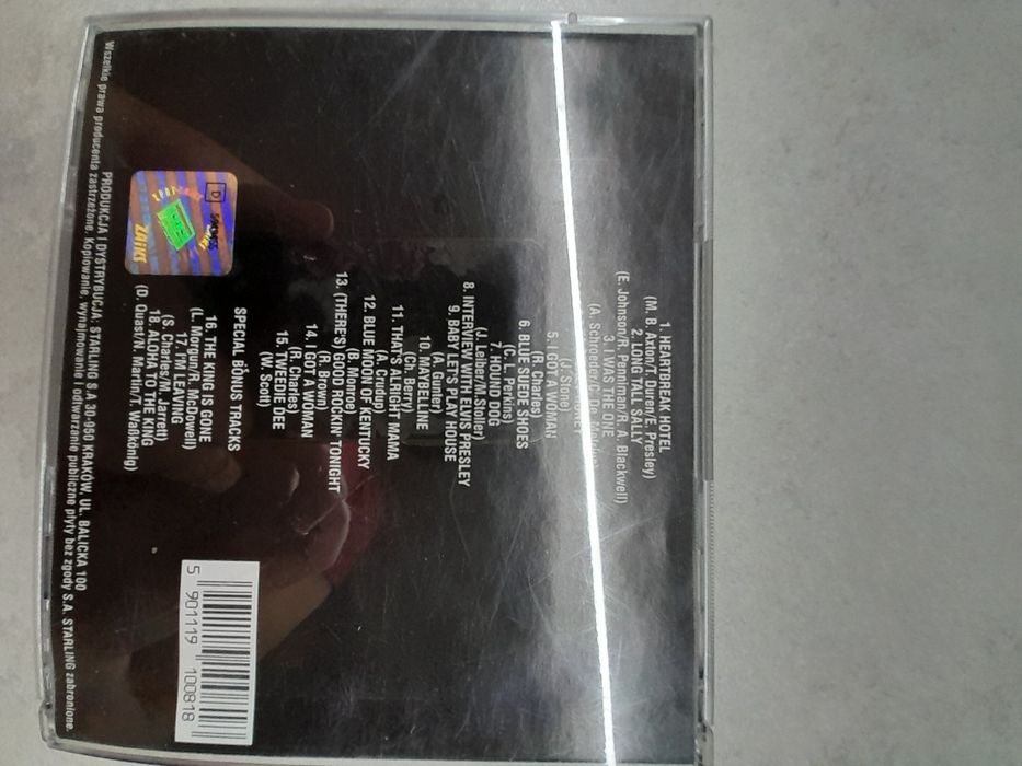 Elvis Presley płyta cd