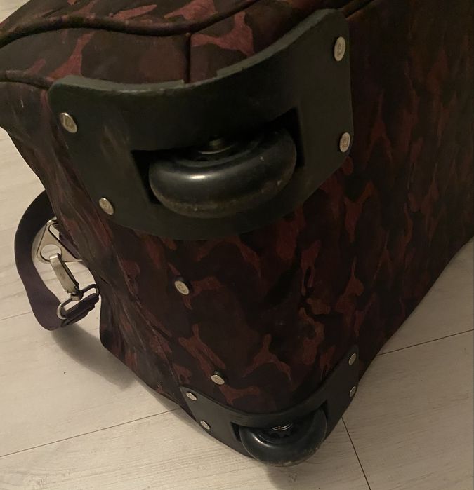 Pierre Cardin Torba podróżna, miękka walizka materiałowa na kółkach