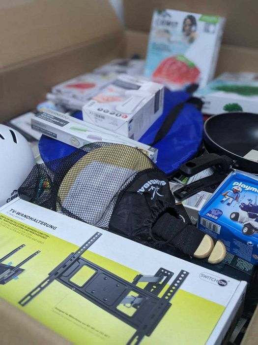 Ліквідаторська палета мікс товар на вагу – стартуй свій бізнес! 171 кг